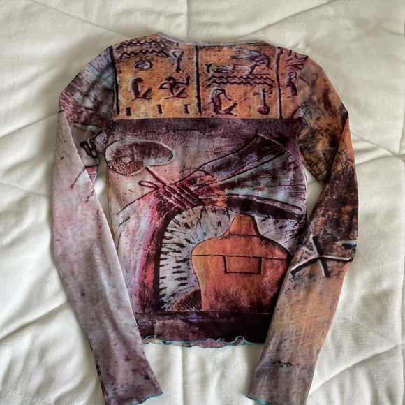 cop copine mesh top - Picture 3 of 4